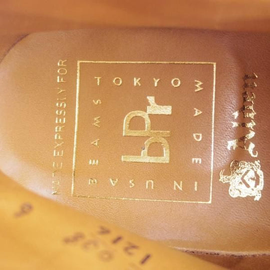 未使用★オールデン 6D【現行定価17.5万円程度★コードバン仕様/チャッカブーツ/BEAMS PLUS別注】バリーラスト/赤茶/ビームス/Alden★j335