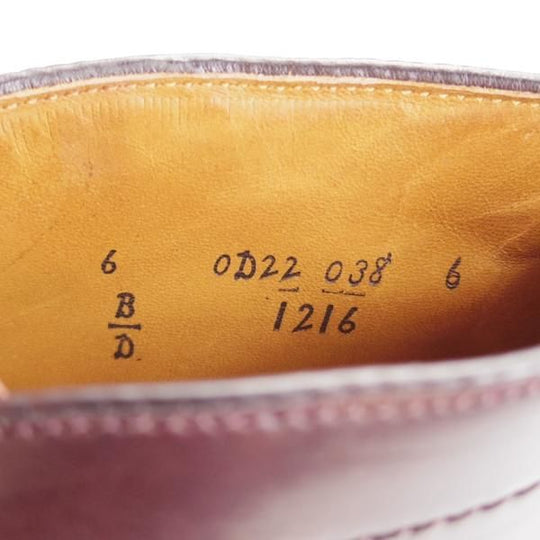 未使用★オールデン 6D【現行定価17.5万円程度★コードバン仕様/チャッカブーツ/BEAMS PLUS別注】バリーラスト/赤茶/ビームス/Alden★j335