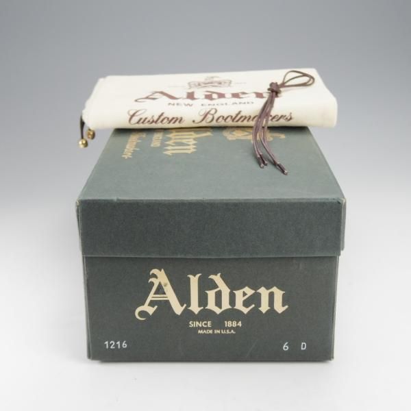 未使用★オールデン 6D【現行定価17.5万円程度★コードバン仕様/チャッカブーツ/BEAMS PLUS別注】バリーラスト/赤茶/ビームス/Alden★j335