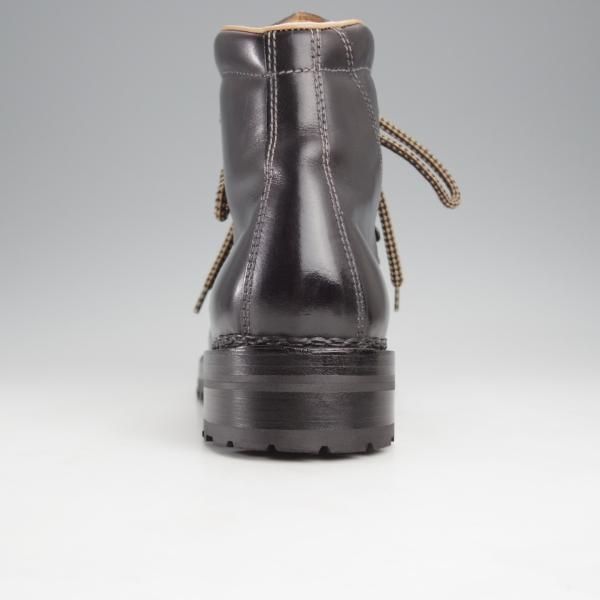 極美品★(伊)F.LLIジャコメッティ SIZE 40【定価14万円程度★マルモラーダ/FG105】マウンテンブーツ/黒/Giacometti★j336