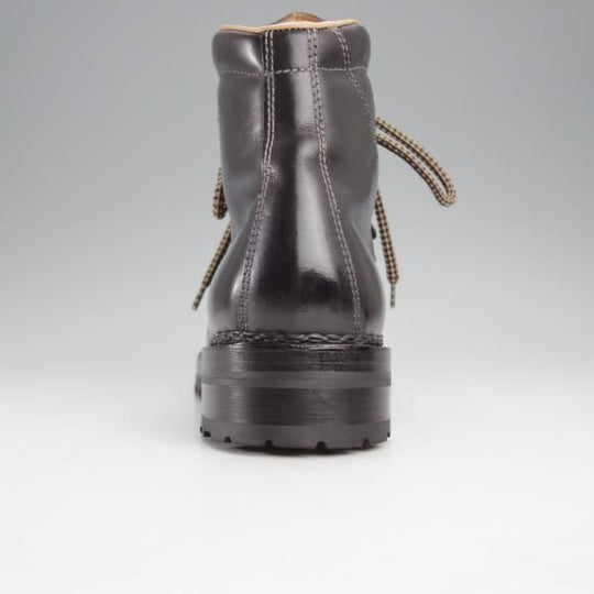 極美品★(伊)F.LLIジャコメッティ SIZE 40【定価14万円程度★マルモラーダ/FG105】マウンテンブーツ/黒/Giacometti★j336