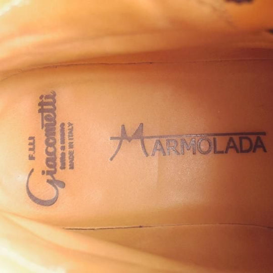 極美品★(伊)F.LLIジャコメッティ SIZE 40【定価14万円程度★マルモラーダ/FG105】マウンテンブーツ/黒/Giacometti★j336