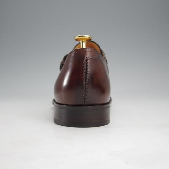 極美品★ジョンロブ SIZE 42/UK8程度【貴重★エルメス別注/ミュージアムカーフ】H103ラスト/JARVIS/モンクストラップ/JOHN LOBB★j337