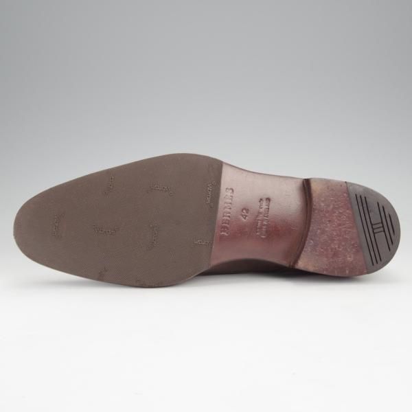 極美品★ジョンロブ SIZE 42/UK8程度【貴重★エルメス別注/ミュージアムカーフ】H103ラスト/JARVIS/モンクストラップ/JOHN LOBB★j337