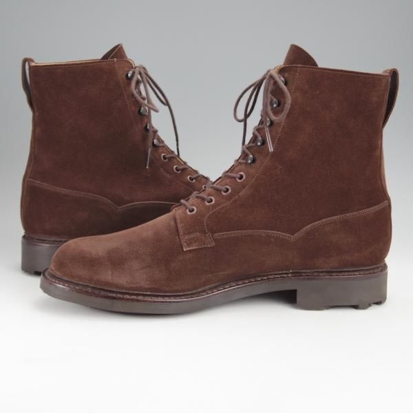 極美品★クロケット&ジョーンズ 9E【トレーディングポスト別注★リッジウェイソール/ARRAN】365ラスト/ブーツ/濃茶/Crockett&Jones★j338