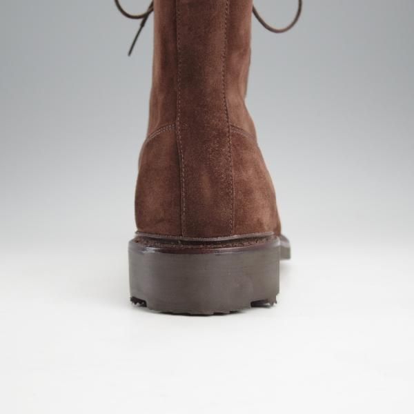 極美品★クロケット&ジョーンズ 9E【トレーディングポスト別注★リッジウェイソール/ARRAN】365ラスト/ブーツ/濃茶/Crockett&Jones★j338