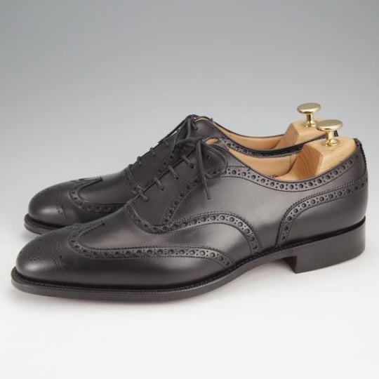 新品★チャーチ 85F/UK8.5【定価￥176,000-★チェットウィンド/CHETWYND】173ラスト/フルブローグ/カーフ/黒/Church's★j339