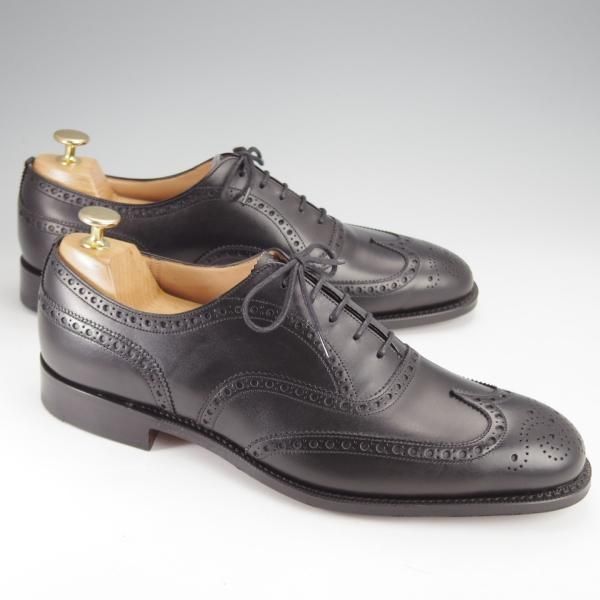 新品★チャーチ 85F/UK8.5【定価￥176,000-★チェットウィンド/CHETWYND】173ラスト/フルブローグ/カーフ/黒/Church's★j339
