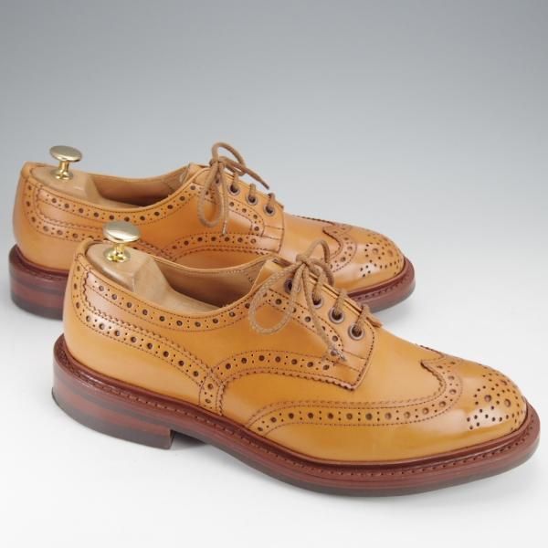 極美品★トリッカーズ SIZE 7【定価￥102,300-★ダイナイトソール/BOURTON/エイコンアンティーク】カントリーシューズ/Tricker's★j341