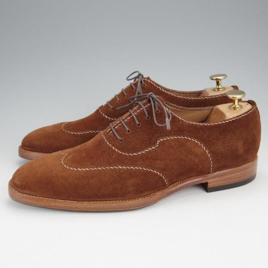 未使用★(東欧)ゾンキー・ブーツ SIZE 6.5【貴重★ジャコメッティ同工場製/(伊)WALLES社/ZB076】スエード/濃茶/ZONKEY BOOT★j343