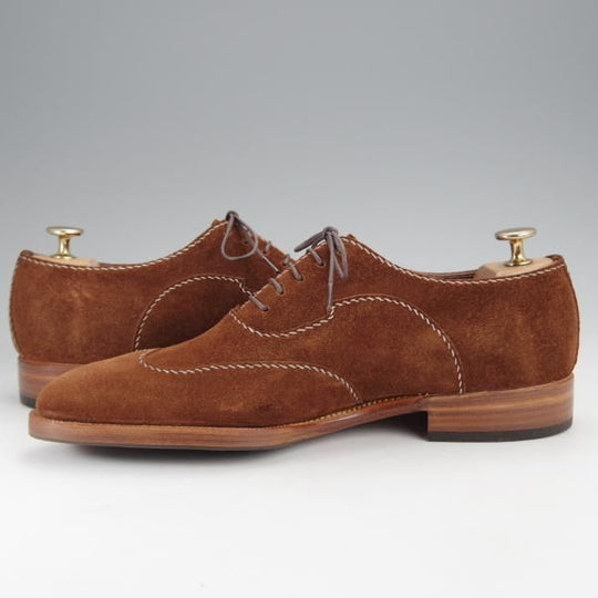 未使用★(東欧)ゾンキー・ブーツ SIZE 6.5【貴重★ジャコメッティ同工場製/(伊)WALLES社/ZB076】スエード/濃茶/ZONKEY BOOT★j343