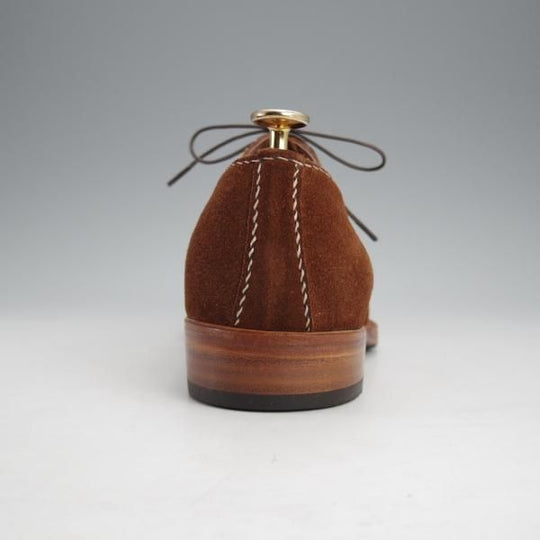 未使用★(東欧)ゾンキー・ブーツ SIZE 6.5【貴重★ジャコメッティ同工場製/(伊)WALLES社/ZB076】スエード/濃茶/ZONKEY BOOT★j343