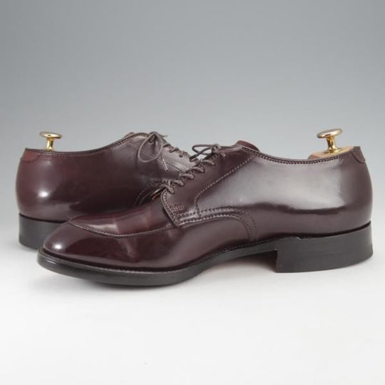 極美品★オールデン 7.5D【定価￥169,400-★コードバン仕様/モディファイドラスト/54321】SHIPS別注/Vチップ/赤茶/Alden★j344