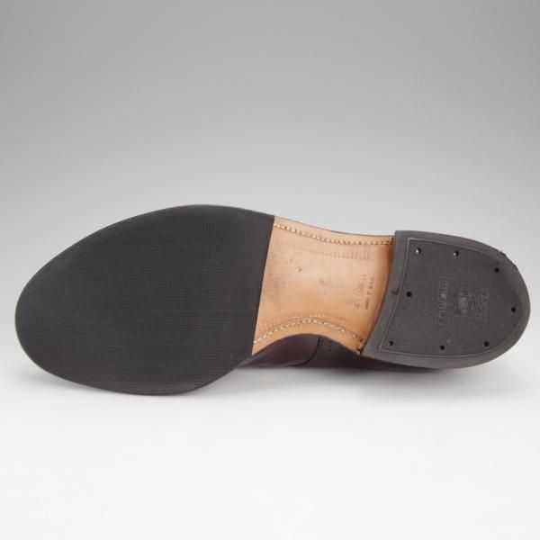 極美品★オールデン 7.5D【定価￥169,400-★コードバン仕様/モディファイドラスト/54321】SHIPS別注/Vチップ/赤茶/Alden★j344