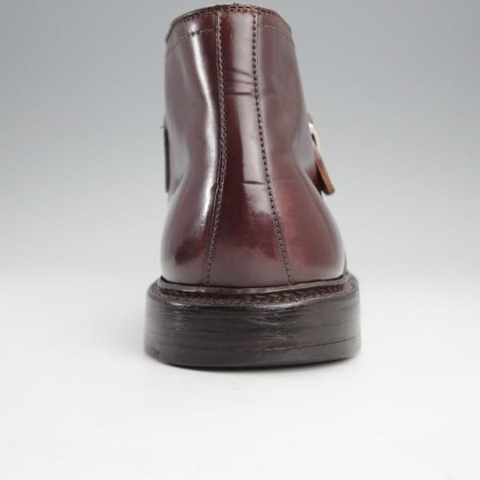 ★オールデン 8E【コードバン仕様★ジョージブーツ/(スイス)LA GRIFFE AUSONI別注】チャッカブーツ/バリーラスト/赤茶/Alden★j345