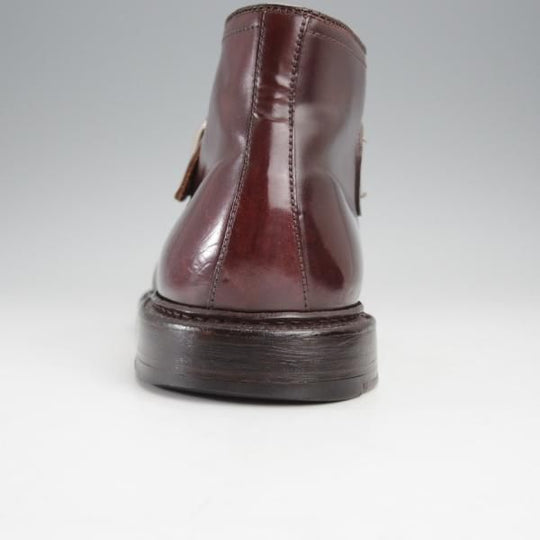 ★オールデン 8E【コードバン仕様★ジョージブーツ/(スイス)LA GRIFFE AUSONI別注】チャッカブーツ/バリーラスト/赤茶/Alden★j345