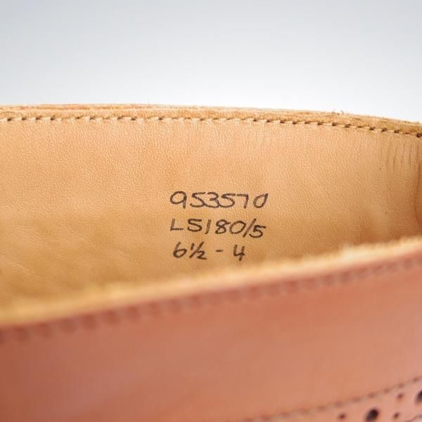 極美品★トリッカーズ(レディース) SIZE 6.5【ダイナイトソール仕様★マロンアンティーク/カントリ−ブーツ】L5180/茶/Tricker's★j348