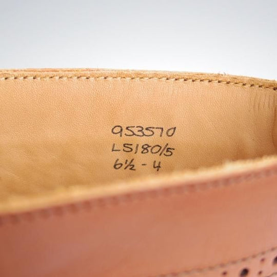 極美品★トリッカーズ(レディース) SIZE 6.5【ダイナイトソール仕様★マロンアンティーク/カントリ−ブーツ】L5180/茶/Tricker's★j348