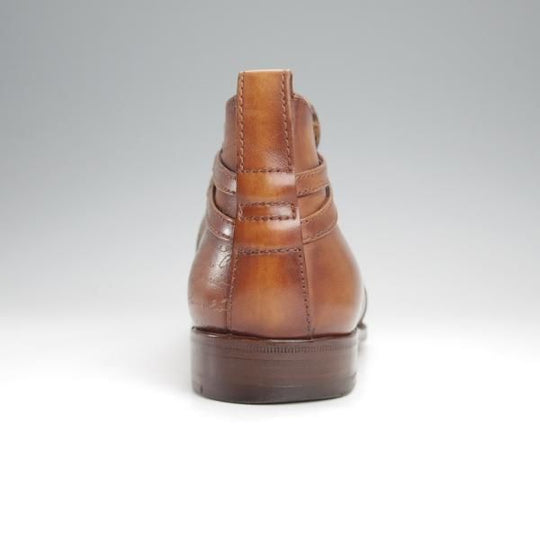 極美品★(仏)ベルルッティ SIZE 6.5【カリグラフィ(スクリット)仕様★Scars/スカーズ/サイドゴアブーツ】ヴェネチアレザー/Berluti★j349
