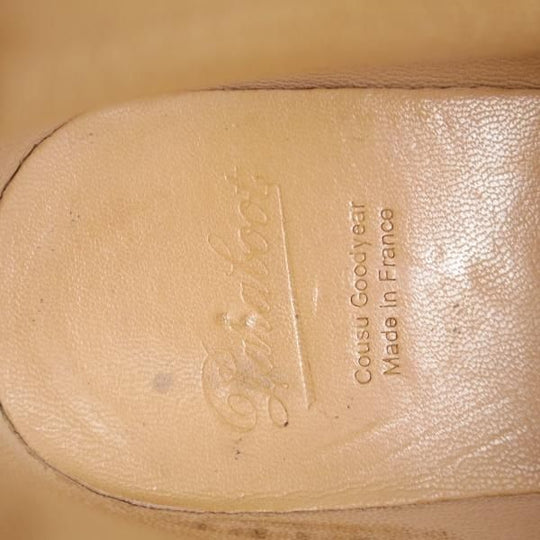 美品★パラブーツ SIZE 8【モデル定価￥82,500-★AVORIAZ/アヴォリアーズ】ジャンヌソール/マウンテンブーツ/白/メンズ/Paraboot★j351