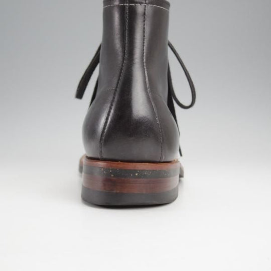 美品★オールデン 8.5D【同系モデル定価￥117,700-★インディーブーツ/401】トゥルーバランスラスト/コルクソール/カーフ/黒/Alden★j352