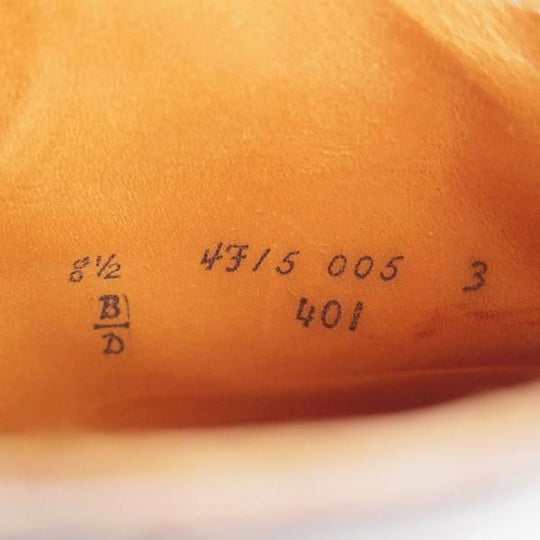 美品★オールデン 8.5D【同系モデル定価￥117,700-★インディーブーツ/401】トゥルーバランスラスト/コルクソール/カーフ/黒/Alden★j352