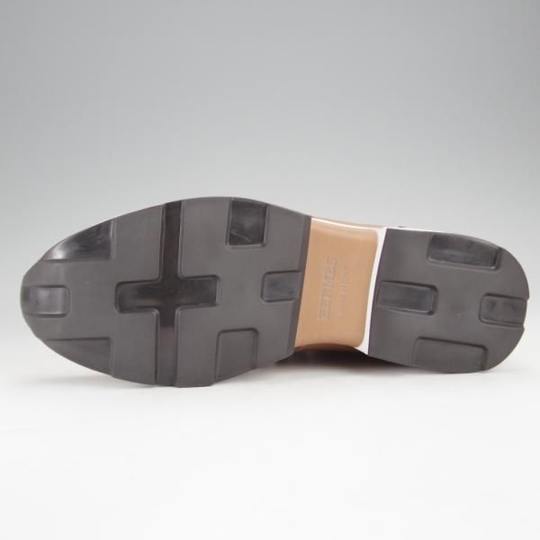 未使用★(伊製)HERMES/エルメス SIZE 40【★レザースニーカー/茶】レースアップブーツ/ハイカット/カーフ/茶/メンズ★j353