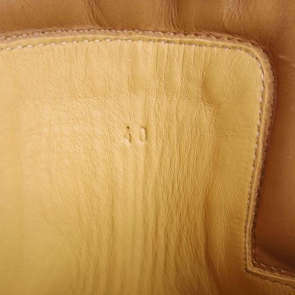 未使用★(伊製)HERMES/エルメス SIZE 40【★レザースニーカー/茶】レースアップブーツ/ハイカット/カーフ/茶/メンズ★j353