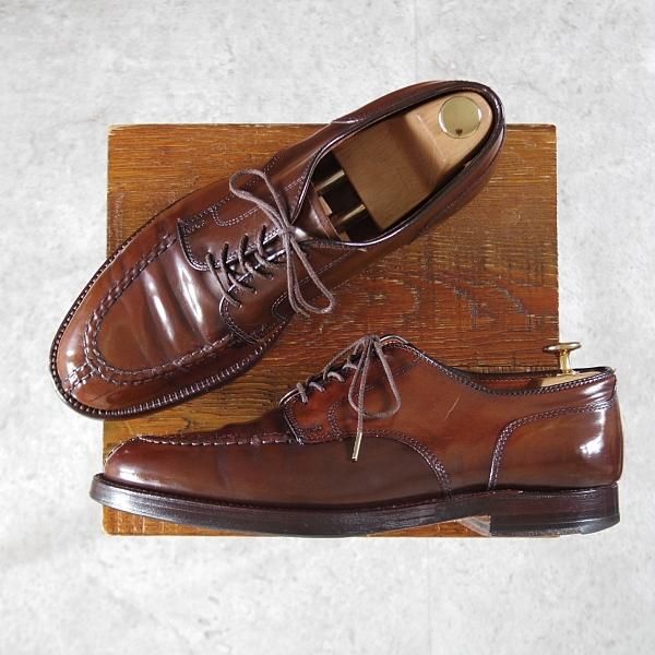 ★オールデン 8E【貴重★シガー色/コードバン仕様/NST】2459/(米)CITI SHOES別注/ノルウィージャンフロント/バリーラスト/茶/Alden★j359