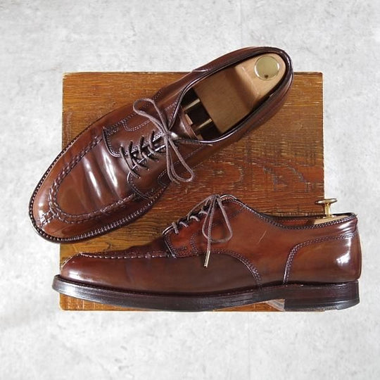★オールデン 8E【貴重★シガー色/コードバン仕様/NST】2459/(米)CITI SHOES別注/ノルウィージャンフロント/バリーラスト/茶/Alden★j359