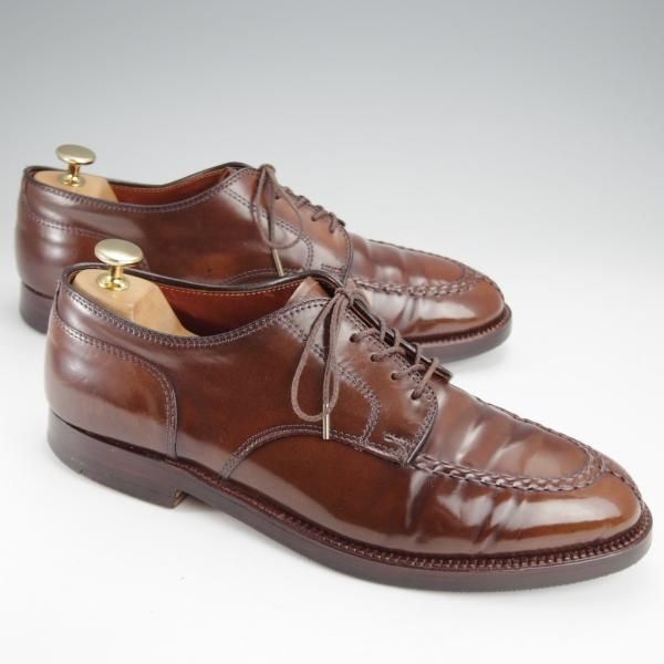 ★オールデン 8E【貴重★シガー色/コードバン仕様/NST】2459/(米)CITI SHOES別注/ノルウィージャンフロント/バリーラスト/茶/Alden★j359