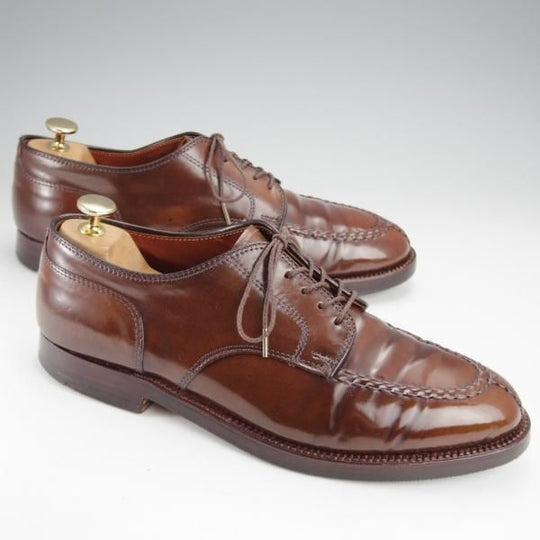 ★オールデン 8E【貴重★シガー色/コードバン仕様/NST】2459/(米)CITI SHOES別注/ノルウィージャンフロント/バリーラスト/茶/Alden★j359