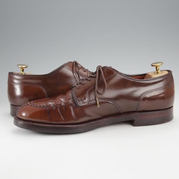 ★オールデン 8E【貴重★シガー色/コードバン仕様/NST】2459/(米)CITI SHOES別注/ノルウィージャンフロント/バリーラスト/茶/Alden★j359