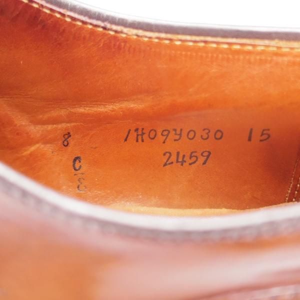 ★オールデン 8E【貴重★シガー色/コードバン仕様/NST】2459/(米)CITI SHOES別注/ノルウィージャンフロント/バリーラスト/茶/Alden★j359