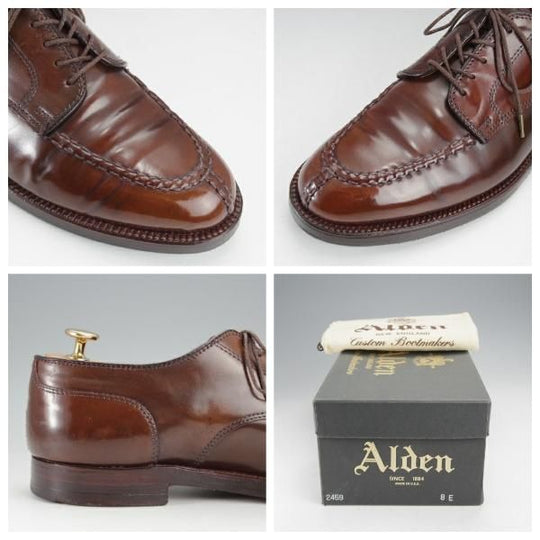 ★オールデン 8E【貴重★シガー色/コードバン仕様/NST】2459/(米)CITI SHOES別注/ノルウィージャンフロント/バリーラスト/茶/Alden★j359