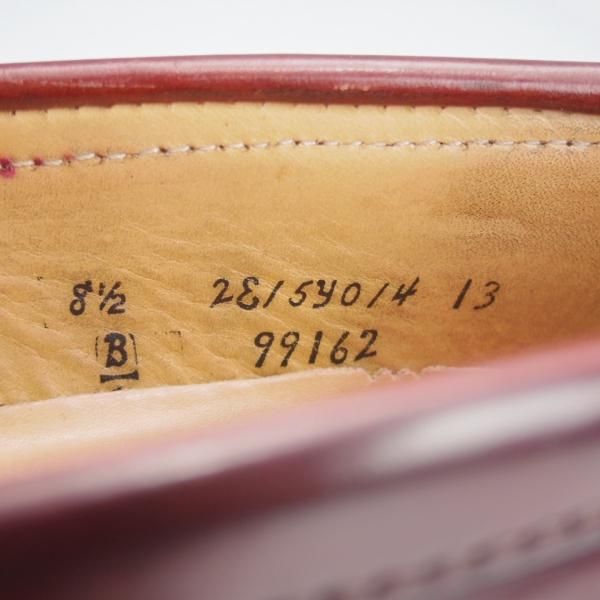 ★オールデン 8.5D【定価￥174,900-★コードバン仕様/99162】ヴァンラスト/コインローファー/赤茶/#8/バンラスト/メンズ/Alden★j360