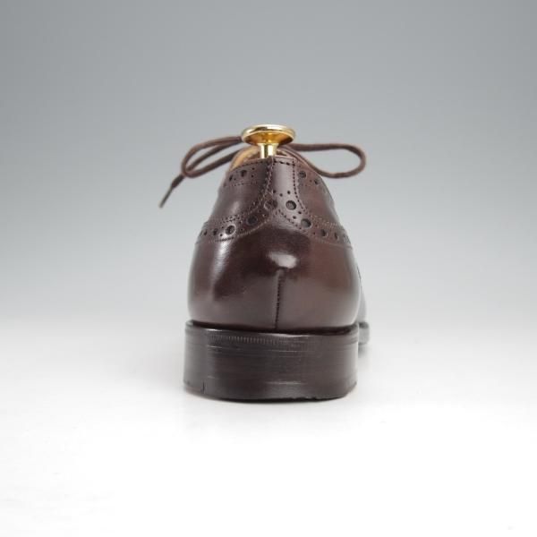 極美品★チャーチ 60F/UK6【現行定価￥176,000-★ディプロマット/DIPLOMAT】173ラスト/セミブローグ/ネバダカーフ/濃茶/Church's★j361