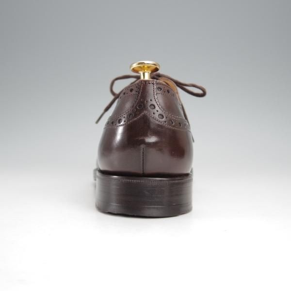 極美品★チャーチ 60F/UK6【現行定価￥176,000-★ディプロマット/DIPLOMAT】173ラスト/セミブローグ/ネバダカーフ/濃茶/Church's★j361