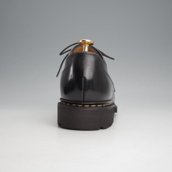 極美品★パラブーツ SIZE 8【定価￥148,500-★コードバン仕様/CHAMBORD/シャンボード】Uチップ/TEXソール/黒/メンズ/Paraboot★j364