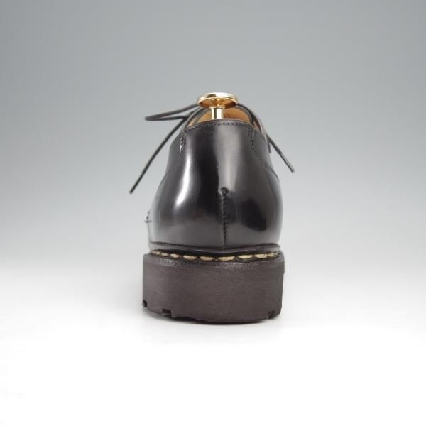 極美品★パラブーツ SIZE 8【定価￥148,500-★コードバン仕様/CHAMBORD/シャンボード】Uチップ/TEXソール/黒/メンズ/Paraboot★j364