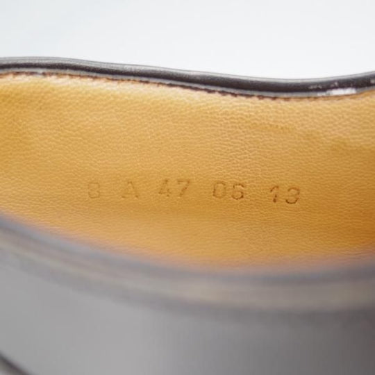 極美品★パラブーツ SIZE 8【定価￥148,500-★コードバン仕様/CHAMBORD/シャンボード】Uチップ/TEXソール/黒/メンズ/Paraboot★j364