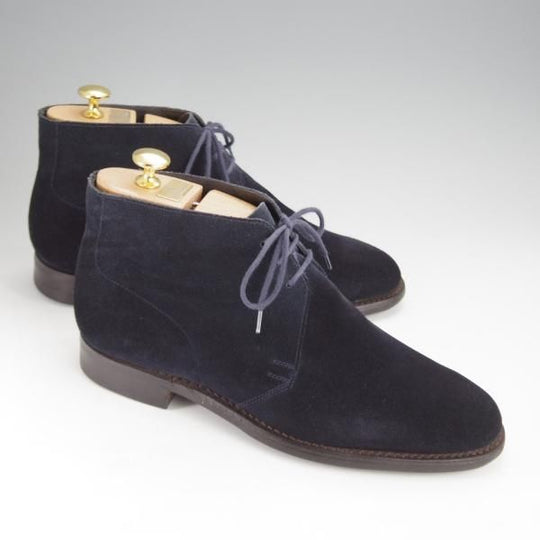 極上★クロケット&ジョーンズ 7.5E【現行定価￥74,800-★ダイナイトソール仕様/CHUKKA】200ラスト/チャッカブーツ/Crockett&Jones★j370