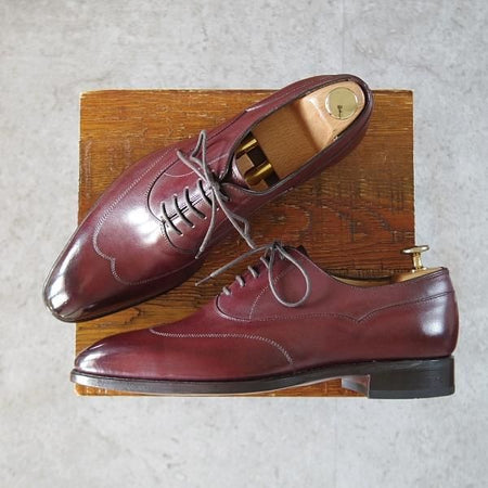 未使用★カルロス・サントス SIZE 6【定価￥59,400-★グッドイヤーウェルテッド製法/トレーディングポスト別注】赤茶/Carlos Santos★j371