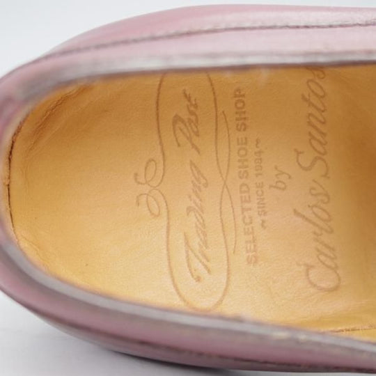 未使用★カルロス・サントス SIZE 6【定価￥59,400-★グッドイヤーウェルテッド製法/トレーディングポスト別注】赤茶/Carlos Santos★j371