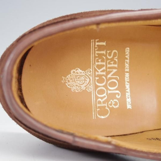 極上★クロケット&ジョーンズ 6.5E【定価￥92,400-★CAVENDISH 2/キャベンディッシュ】タッセルローファー/濃茶/Crockett&Jones★j375