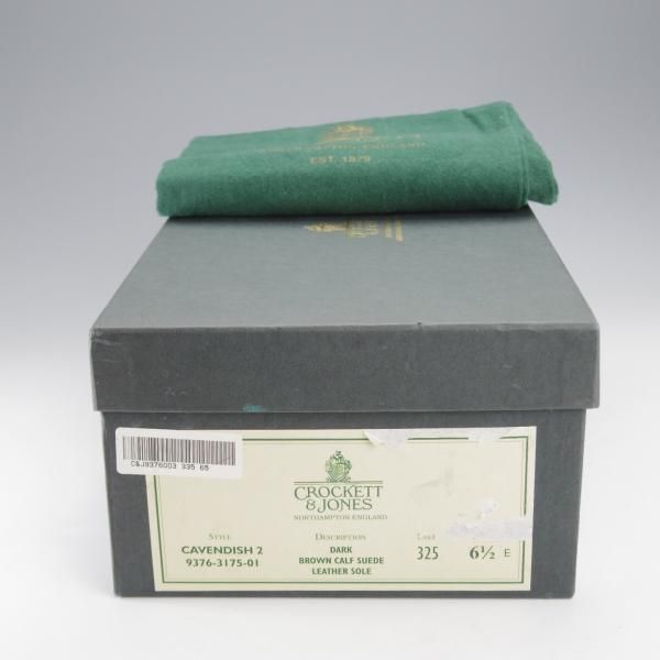 極上★クロケット&ジョーンズ 6.5E【定価￥92,400-★CAVENDISH 2/キャベンディッシュ】タッセルローファー/濃茶/Crockett&Jones★j375