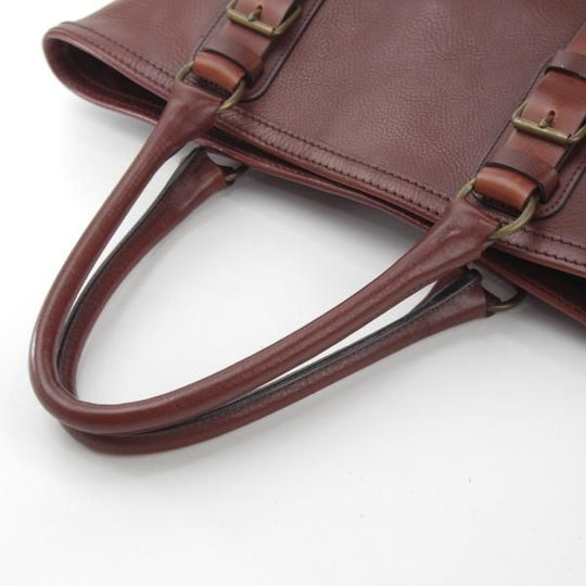 極上★万双【定価￥49,500-★シモーネBOX トート/オイルドレザー】トートバッグ/ブリーフケース/メンズ/ビジネス/バッグ/茶/革/鞄★N5855