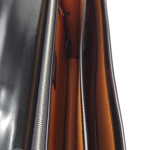 大峽製鞄/オオバセイホウ【ブリーフケース/ポリッシュレザー