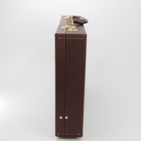 GUCCI ビジネスバッグ 茶色 レザー 本物 オールドグッチ 2WAYビジネスバッグ 新品同様 メンズ