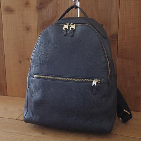 ★(英)スマイソン/SMYTHSON【★レザー/バックパック/紺】リュック/メンズ&レディース/バッグ/デイパック/鞄★N5859